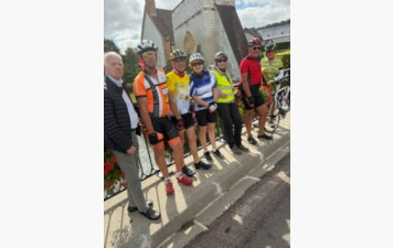 Nouvelle édition de La Dominique, sortie cyclo Breteuil - Criel - Plage